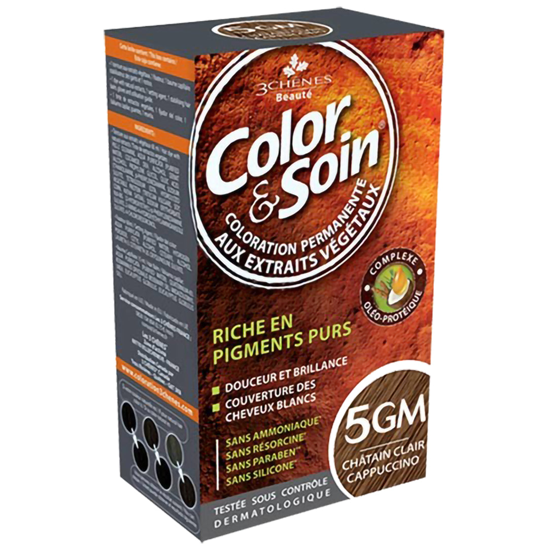 3 CHENES - 5GM CHATAIN CLAIR CAPUCCINO COLORATION_3525722016803