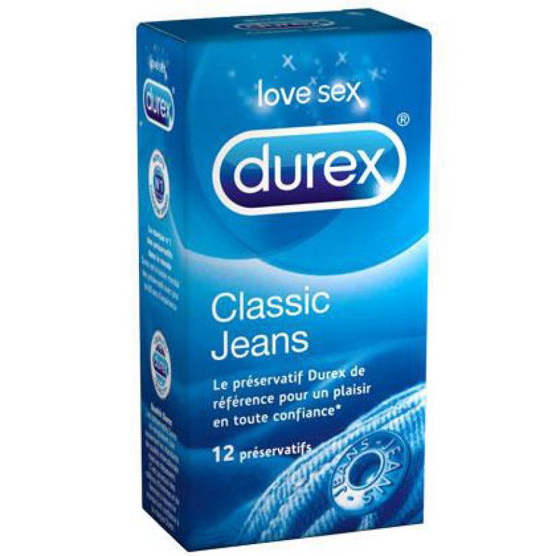 DUREX - CLASSIC JEANS X12_5038483953617