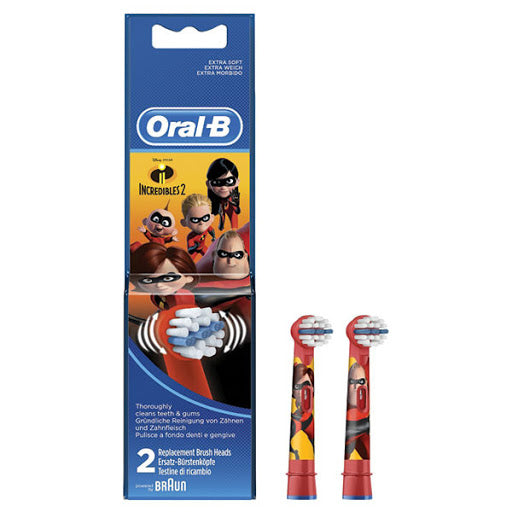 ORAL B BROSSETTES KID INCREDIBLE x 2_4210201220534