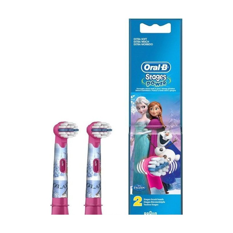 ORAL B STAGES POWER BROSSETTES REINE NEIGE X2_4210201154730
